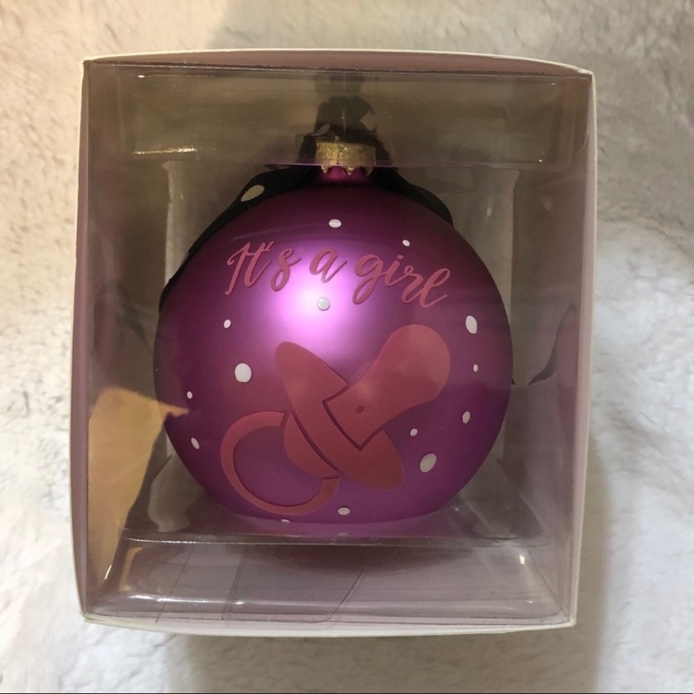 Simply Southern It’s a girl Preppy Ornament